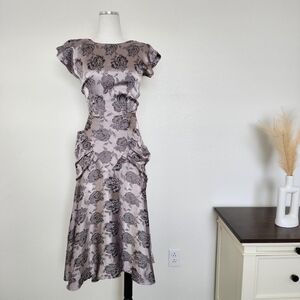 Beautiful Nuance midi vintage romantic grunge dressSize 5, fits a Small
